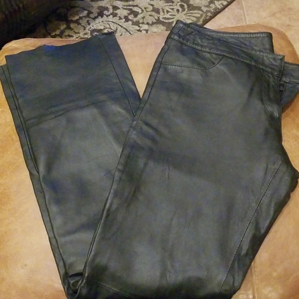 Saks Fifth Avenue Leather Pants